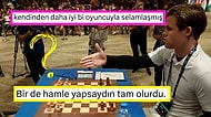 Satranç Dehası Magnus Carlsen'in Maça Geç Kalan Rakibine Elini Uzattığı Komik Anlar Viral Oldu