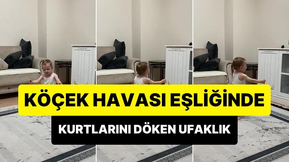 Zonguldak Köçek Havası Müziği Eşliğinde Kurtlarını Döken Ufaklığın Viral Olan Anları