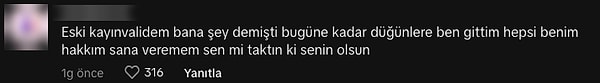 "Takı bittiği gibi aldılar ne var ne yok , iki gün sonra da anne oğul bozdurmaya gittiler beni evde bırakıp da..."