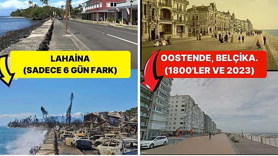 Geçmişten Bugüne Popüler Noktaların Günümüzdeki Halini Görünce Dumur Olacaksınız!