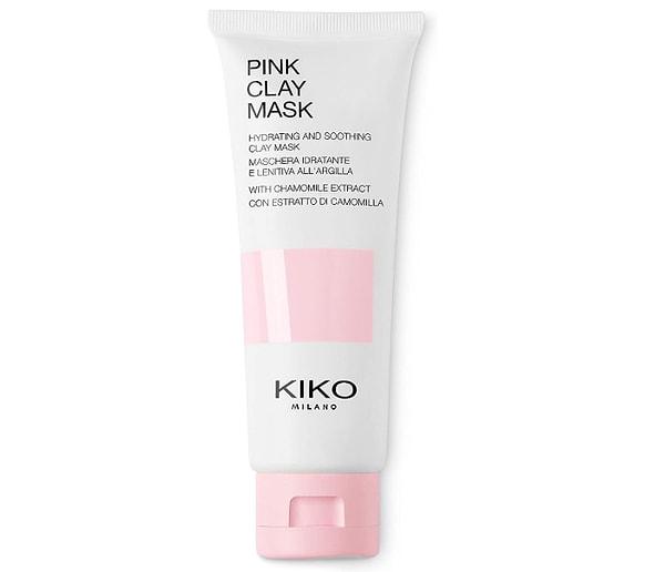 8. Kiko Milano'nun Papatya ve Pembe Kil içerikli Pink Clay Mask gözenekleriniz için çözüm sunuyor.