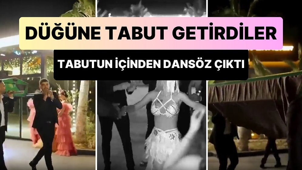 Damadın Arkadaşları Düğüne Tabut Getirdi: Tabutun İçinden Dansöz Çıktı