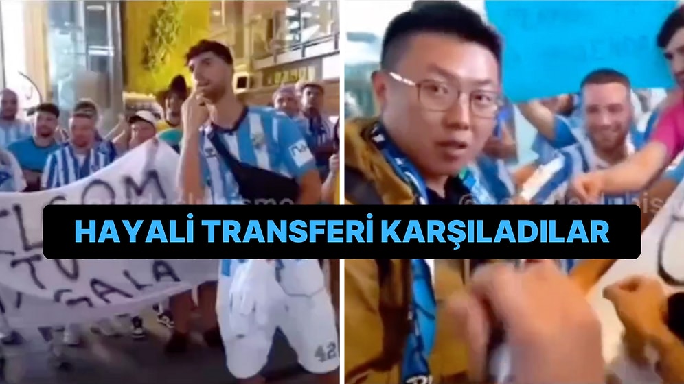 Kulüplerinin Transfer Yapmamasına Üzülen Malaga Taraftarları Havaalanında Hayali Transferlerini Karşıladı
