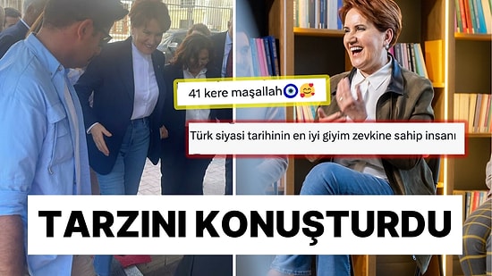Meral Akşener Kot Pantolonu ve Fit Görünümüyle Sosyal Medyayı Salladı