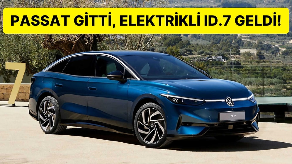 Geliyor Gelmekte Olan: Passat'ın Yeni Yüzde 100 Elektrikli Kardeşi Volkswagen ID.7'nin Üretimine Başlandı!