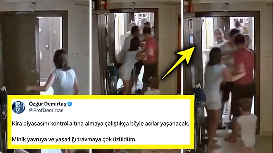 Zonguldak'ta Kiracı Aile ve Ev Sahibi Arasında Çıkan Kavga Sosyal Medyada Gündem Oldu