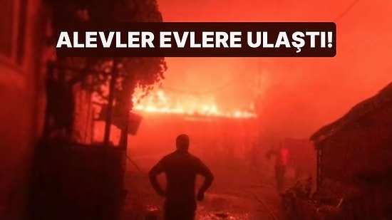 Çanakkale'deki Yangına Müdahale Sürüyor: Çok Sayıda Yerleşim Yeri Boşaltıldı
