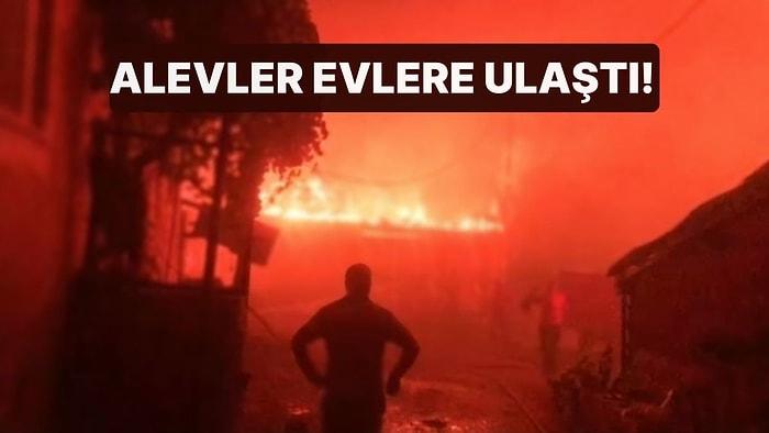 Çanakkale'deki Yangına Müdahale Sürüyor: Çok Sayıda Yerleşim Yeri Boşaltıldı