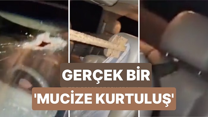 Yaşadığı Kazanın Ardından Sigorta Şirketine Göndermek İçin Video Çekerken Karşılaştığı Görüntü Şok Etti