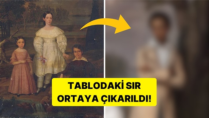 Tabloda Birisi Daha Var: 186 Yıllık Tabloda Üzeri Kapatılan Gizli Detay Ortaya Çıktı!