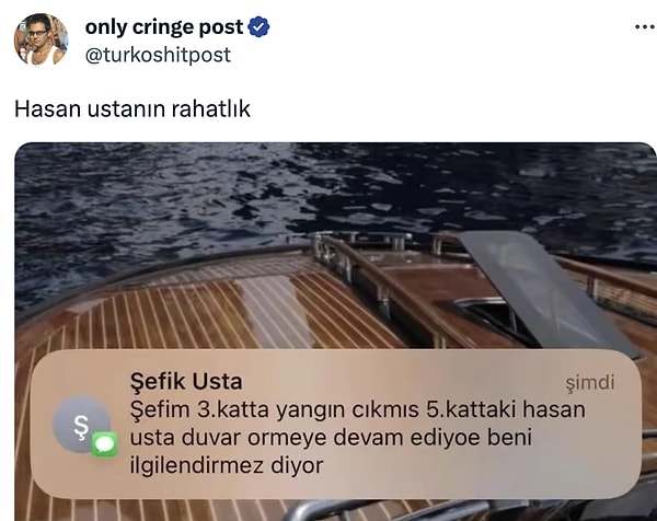 Hasan Usta gibi olmak lazım.