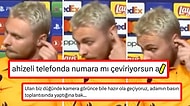 Galatasaraylı Victor Nelsson'un Yarınlar Yokmuşçasına Kulağını Karıştırdığı Anlar Goygoycuların Diline Düştü