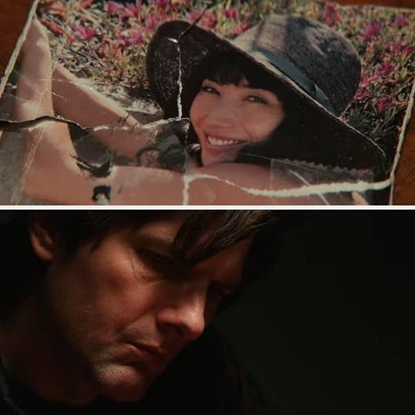 4. Severance filminde Casey'nin Mark'ın "ölü" eşi olduğu ortaya çıktığında.