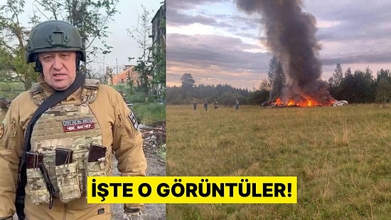 Wagner Lideri Prigojin'in İçinde Olduğu Uçak Düştü: 10 Kişi Yaşamını Yitirdi