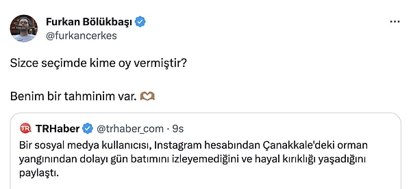 Yaptığı paylaşımlarla tepki çekmeyi sürdüren Furkan Bölükbaşı, bu kez yazdıklarıyla değil fotoğrafıyla çok konuşuldu.