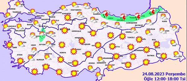 Güneydoğu Anadolu Bölgesi'nde sıcak havalar etkisini sürdürüyor.