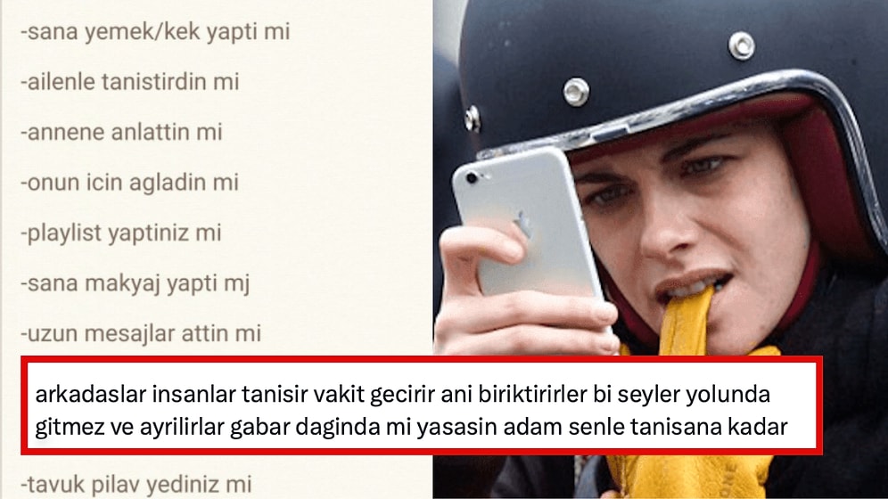 "Eski Sevgiline Karım Dedin mi?" Bir Erkekle Flört Ederken Soru Listesi Hazırlayan Kişiye Gelen Komik Yorumlar