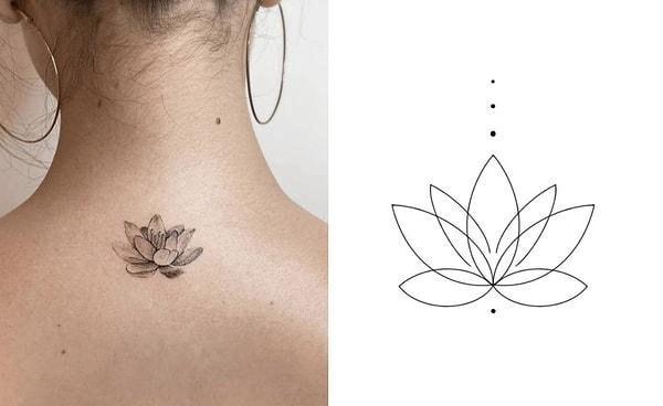 Sana Şans Getirecek Olan Dövme: Lotus