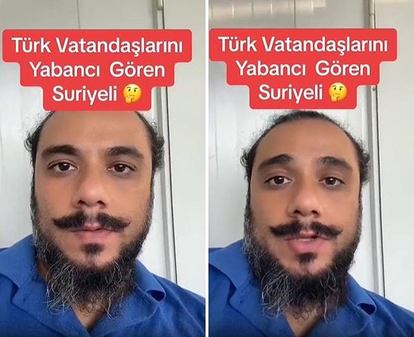 Gazeteci İbrahim Haskoloğlu tarafından paylaşılan ve gündem olan görüntülerdeki kişi "Türk vatandaşı gelmiş benim Suriye lokantasında iş istiyor; bana iş ver. Ben dedim, 'yabancı çalıştırmıyorum, kusura bakma.' Sonra bana kızıyor. Ben yabancı çalıştırmak istemiyorum" diyor.