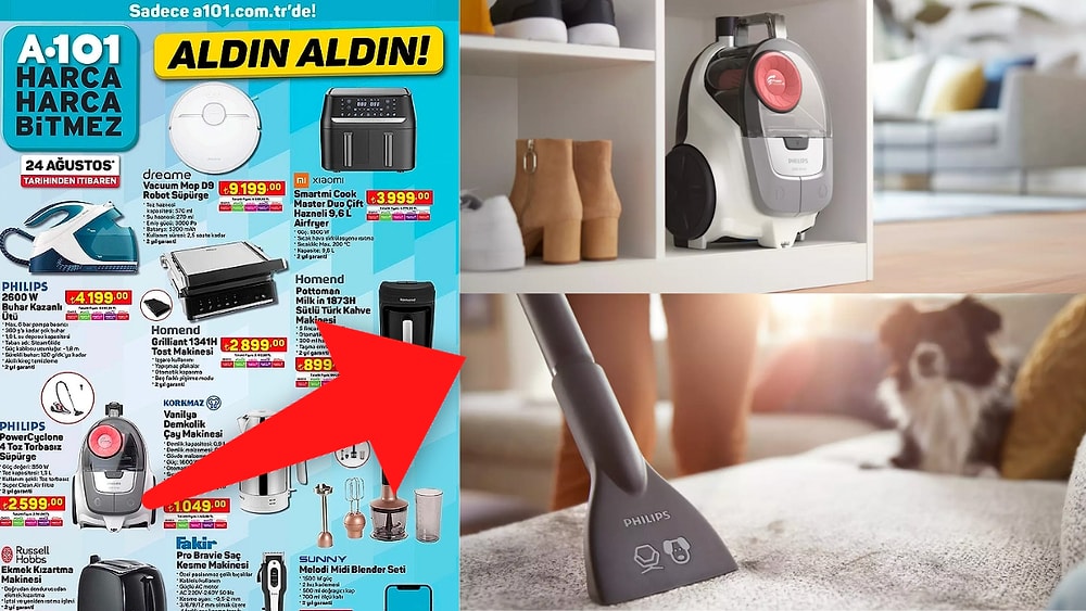 A101'de Satışa Sunulan Philips Süpürge PowerCyclone 4 Modeli Alınır mı? Özellikleri ve Yorumları