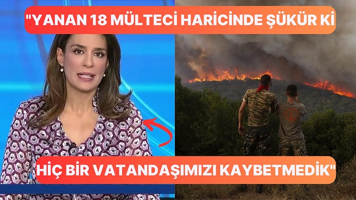 Yunan Spiker, Orman Yangınında Hayatını Kaybeden Mültecilerle İlgili Sözleriyle Kan Dondurdu