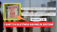 Rize'de Bir Cami Tuvaletinde Uygulanan Abonelik Sistemine Gelen Yorumlara Kahkaha Atacaksınız