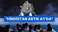 Rusya Başarısız Olmuştu: Hindistan, Ay'ın Güneyine İniş Yapan İlk Ülke Oldu