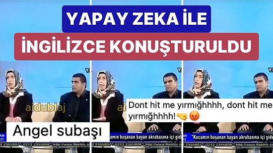 Yapay Zeka Teknolojisi ile Bir Dönemin Televizyon Efsanesi Melek Subaşı İngilizce Konuşturuldu