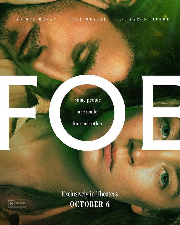10. Başrollerini Saoirse Ronan ve Paul Mescal'ın paylaştığı apokaliptik gerilim filmi Foe'dan bir afiş yayınlandı.