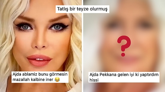 Bir de Böyle Bakın: Süperstar Ajda Pekkan Hiç Estetik Yaptırmasaydı Nasıl Görünürdü?