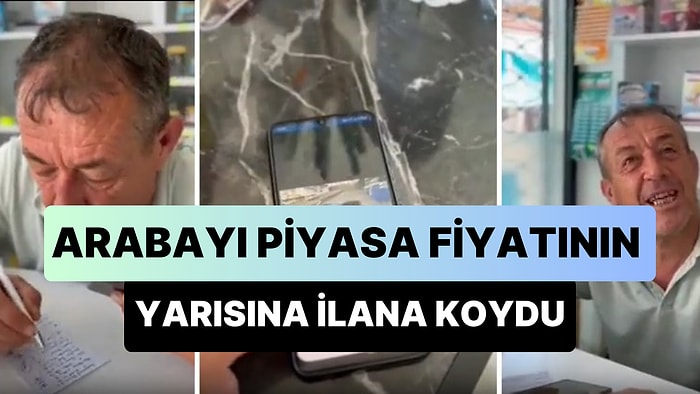 Arabasını Piyasa Fiyatının Yarısına İlana Koyup Sosyal Deney Yaptı: Uyardılar mı? Fırsatçılık mı Yaptılar?