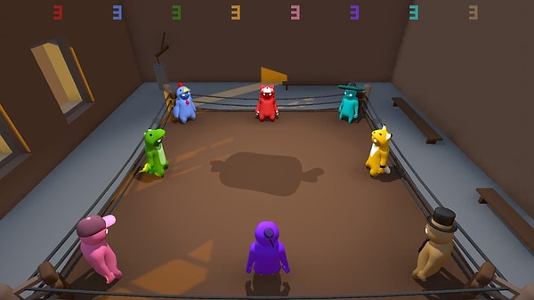 4. Gang Beasts