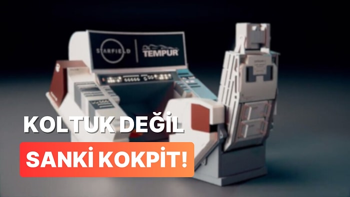 Hepimizin Almak İstediği Starfield Ürünlerine Bir Yenisi Eklendi: Starfield Kokpit Oyun Koltuğu!