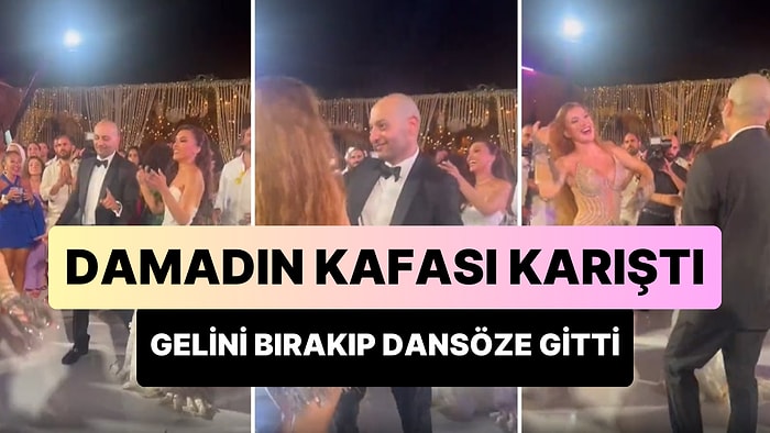 Düğünde Kafası Karışan Damat, Gelini Bırakıp Dansözle Dans Etti
