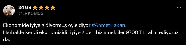 İşte Ahmet Hakan'ın ekonomik değerlendirmelerine yapılan yorumlar.