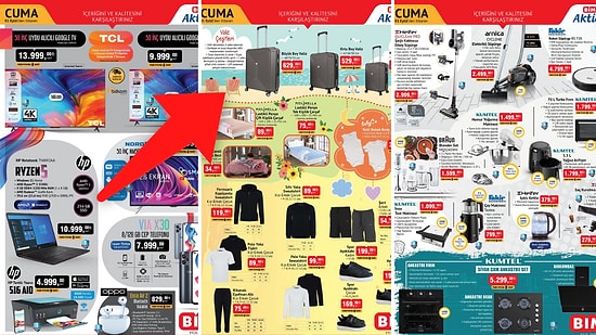 BİM'e Dikey Süpürge Geliyor! 29 Ağustos - 1 Eylül 2023 BİM Aktüel Ürünler İndirim Kataloğu