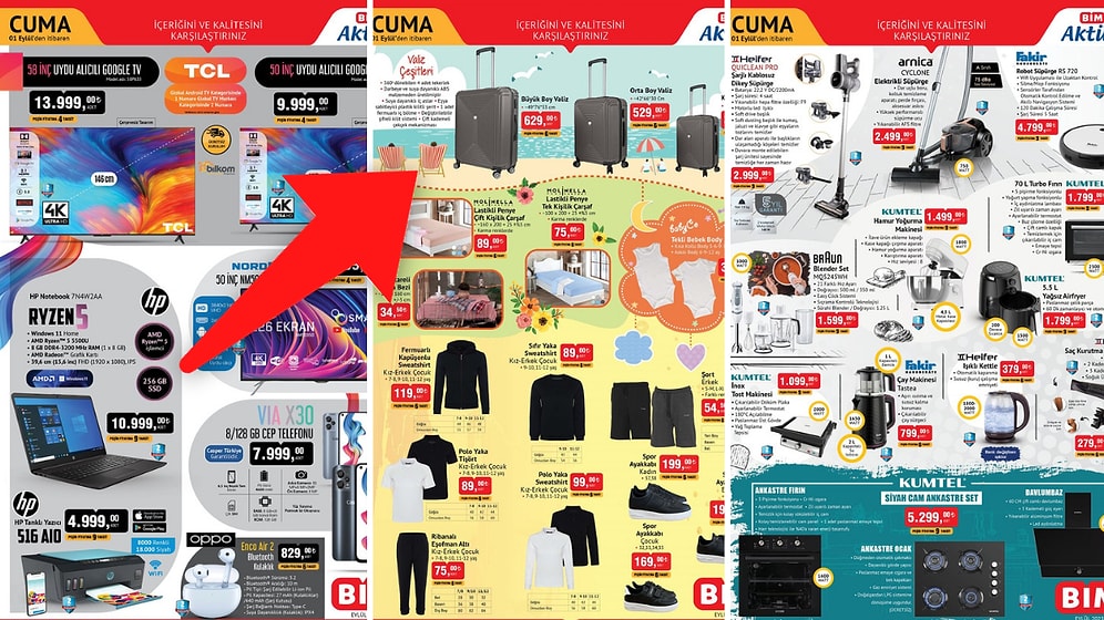 BİM'e Dikey Süpürge Geliyor! 29 Ağustos - 1 Eylül 2023 BİM Aktüel Ürünler İndirim Kataloğu