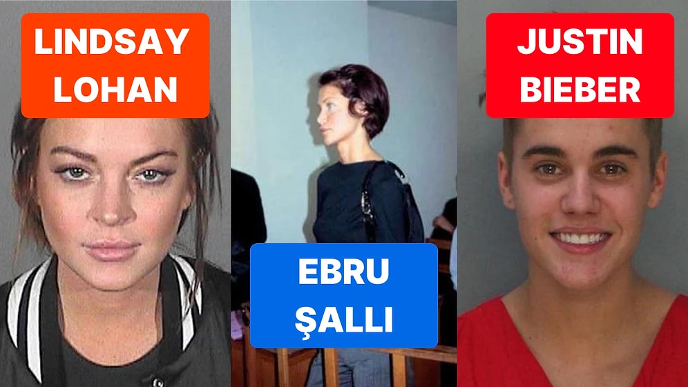 Şöhret Dünyası Göründüğü Gibi Değil: Ünlü İsimlerin Sabıka Fotoğrafları ve İşlediği Suçlar