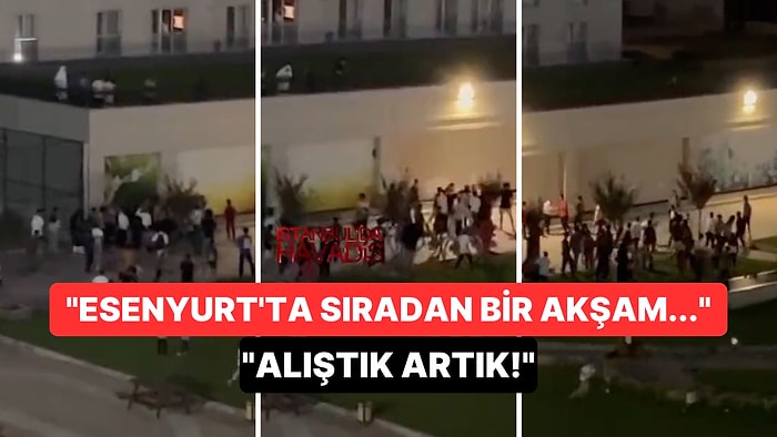 Esenyurt'taki Site Resmen Ayağa Kalktı: Yüzlerce Kişi Birbirine Girdi