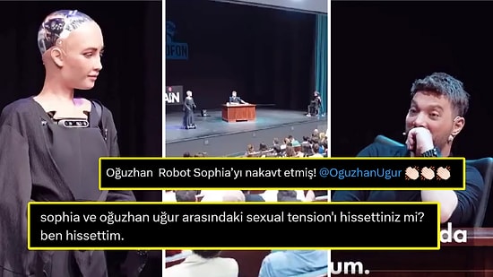 Atarına Atar! Tanıtım Videosu Viral Oldu: Oğuzhan Uğur'un Robot Sophia'ya Verdiği Ayar Yorumları Coşturdu