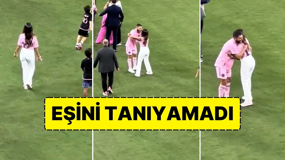 Tebrik Öpücüğü Yanlış Yere Gidiyordu: Antonella, Jordi Alba'yı Lionel Messi Sandı