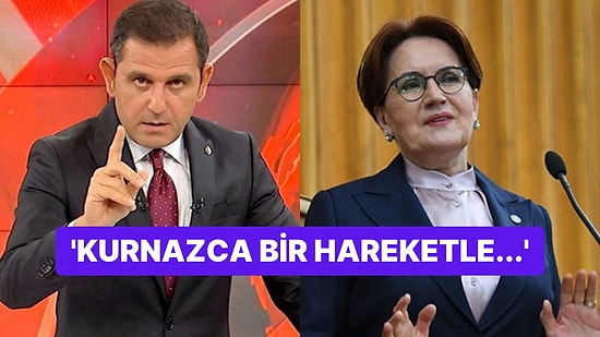 Fatih Portakal Meral Akşener'e Ağzına Geleni Söyledi: 'Kurnazca Bir Hareketle...'