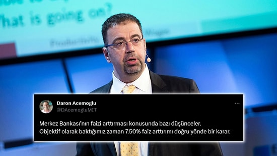 Dünyaca Ünlü Ekonomist Daron Acemoğlu:  Türkiye ve Türk Halkını Zor Günler Bekliyor
