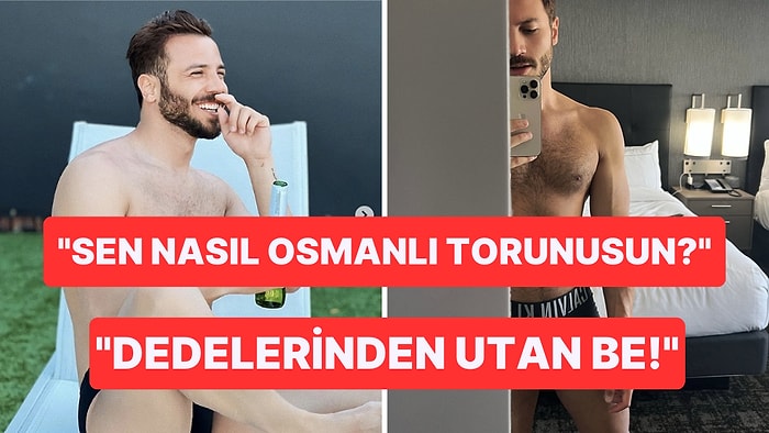 Osmanlı Torunu Zannedilen Sina Osmanoğlu'nun 'Prenses' Taklidi Yaptığı Video Millete Saç Baş Yoldurttu