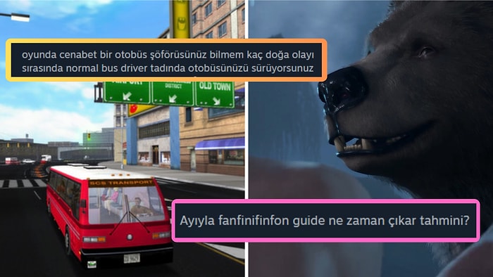 Cenabet Şoförden Bardakta Su Tarifine Haftanın En Komik Steam Yorumları