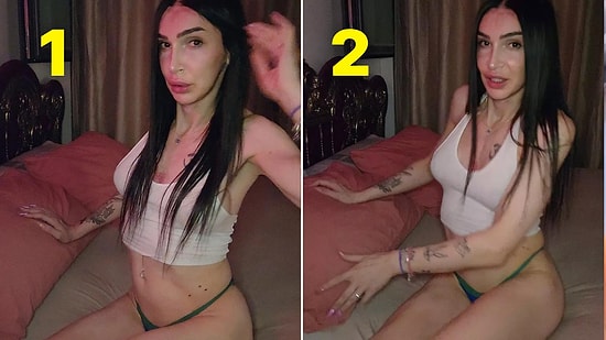 Trans Oyuncu Meli Bendeli Yatak Odasından İç Çamaşırıyla Verdiği Pozlarla Yine Olay Yarattı