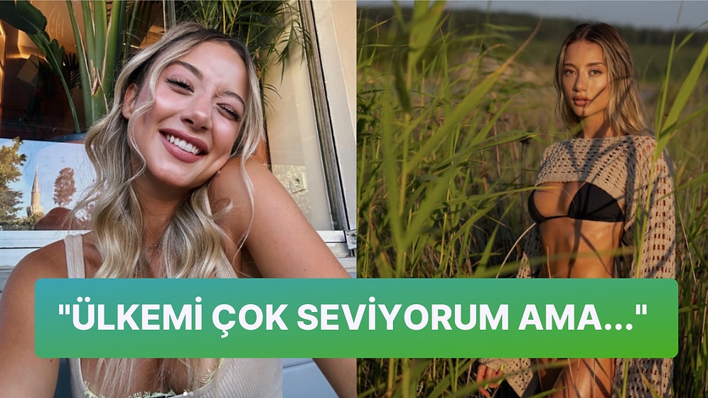 Survivor Yarışmasıyla Tanınan Aleyna Kalaycıoğlu Olası Depremlerden Dolayı Türkiye'yi Terk Ediyor!