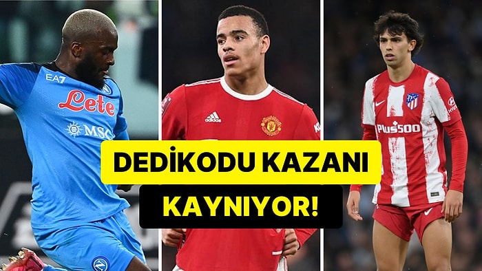 Taraflı Tarafsız Herkesi Heyecanlandıran Günün En Dikkat Çekici Transfer Dedikoduları