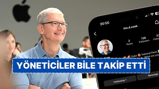 Herkes İnanmıştı! Apple CEO'su Tim Cook'un Instagram Hesabı Sahte Çıktı