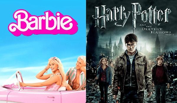 Anlayacağınız Barbie, Harry Potter ve Ölüm Yadigarları 2 filmini geride bıraktı... Bakalım önümüzdeki günlerde Barbie'den nasıl rekorlar duyacağız?